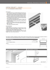 Cortina TWINLINE T37 Manual Tecnico