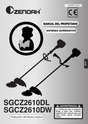 Zenoah SGCZ2610DW Manual Del Propietário