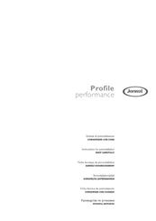 Jacuzzi Profile performance Ficha Técnica De Preinstalación