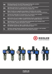 RIEGLER 100659 Instrucciones De Uso