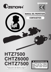 Zenoah HTZ7500 Manual Del Propietário