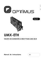 Optimus UMX-CC Manual De Instrucciones