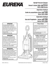 Eureka 2969 Série Guia Del Propietario