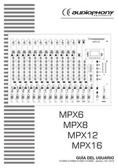 audiophony MPX8 Guia Del Usuario