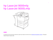 HP LaserJet 9000Lmfp Manual Del Usuario