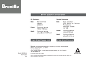 Breville 800BLXL Manual Del Usuario
