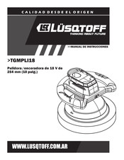 Lusqtoff TGMPLI18 Manual De Instrucciones