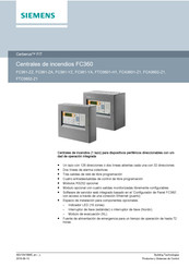 Siemens Cerberus FCA3602-Z1 Manual Del Usuario