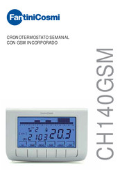 Fantini Cosmi CH140GSM Manual De Usuario