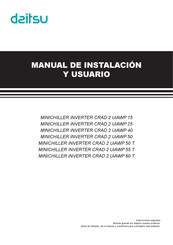 d2itsu MINICHILLER INVERTER CRAD 2 UiAWP 60 T Manual De Instalación Y Usuario