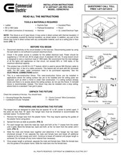 Commercial Electric CER6CP6743 Instrucciones De Instalación