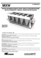 Heatcraft HK Refrigeration FRIGA-BOHN MXW 06D 8P16 Manual Técnico De Instalación