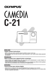 Olympus CAMEDIA C-21 Manual De Instrucciones