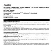 ResMed S9 AutoSet Manual De Instrucciones