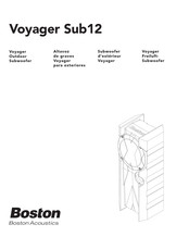 Boston Voyager Sub12 Manual Del Usuario