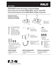 Eaton HALO SMD6WHE Serie Manual De Instrucciones