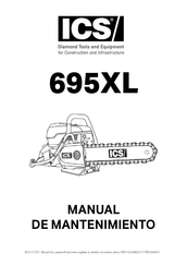 ICS 695XL Manual De Mantenimiento