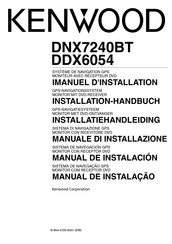 Kenwood DNX7240BT Manual De Instalación