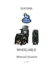 Seatara OBEA CHAIR WHEELABLE Manual Usuario