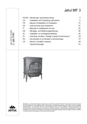 Jøtul MF 3 Instrucciones Para Instalación