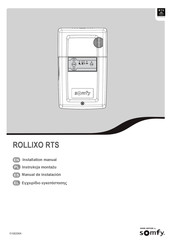 Somfy HOME MOTION ROLLIXO RTS Manual De Instalación