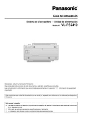 Panasonic VL-PS2410 Guia De Instalacion