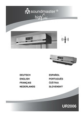 SOUNDMASTER highline UR2006 Manual De Instrucciones