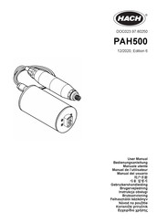 Hach PAH500 Manual Del Usuario