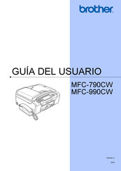 Brother MFC-790CW Guia Del Usuario