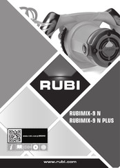 Rubi MIX-9 N Manual De Instrucciones