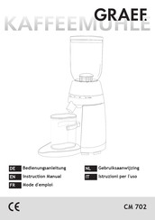 Graef CM 702 Manual De Instrucciones