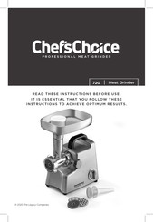 Chef's Choice 720 Manual De Instrucciones