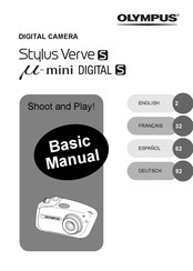 Olympus µ-mini DIGITAL S Manual Del Usuario