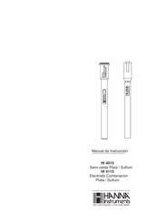 Hanna Instruments HI 4115 Manual De Instruccion