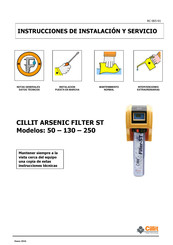 Cillit 130 Instrucciones De Instalación Y Servicio