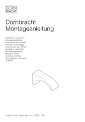 Dornbracht 13 801 811-FF Instructions De Montage