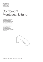 Dornbracht 13 805 811-FF Instructions De Montage