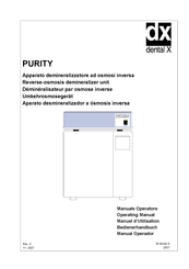 DX dental X PURITY Manual Operador