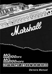 Marshall MG100DFX Serie El Manual Del Propietario