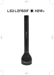 Led Lenser X21R.2 Manual De Instrucciones