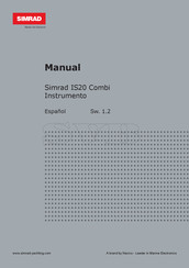 Simrad IS20 Combi Manual De Instrucciones