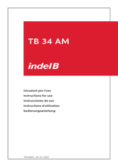 Indel B TB34AM Instrucciones De Uso