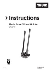 Thule 547001 Manual De Instrucciones