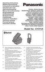 Panasonic EY37C5 Manual De Instrucciones