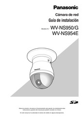 Panasonic WV-NS954E Guia De Instalacion