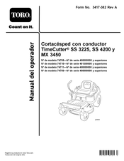 Toro 74710 Manual Del Operador