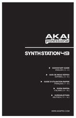 Akai Professional SynthStation49 Guia De Inicio Rapido