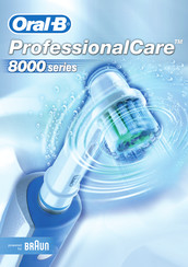 Braun Oral-B ProfessionalCare 8000 Serie Manual Del Usuario