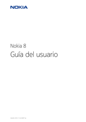 Nokia 8 Guia Del Usuario