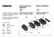 Festo CPE- PRS-EP Serie Instrucciones De Utilizacion